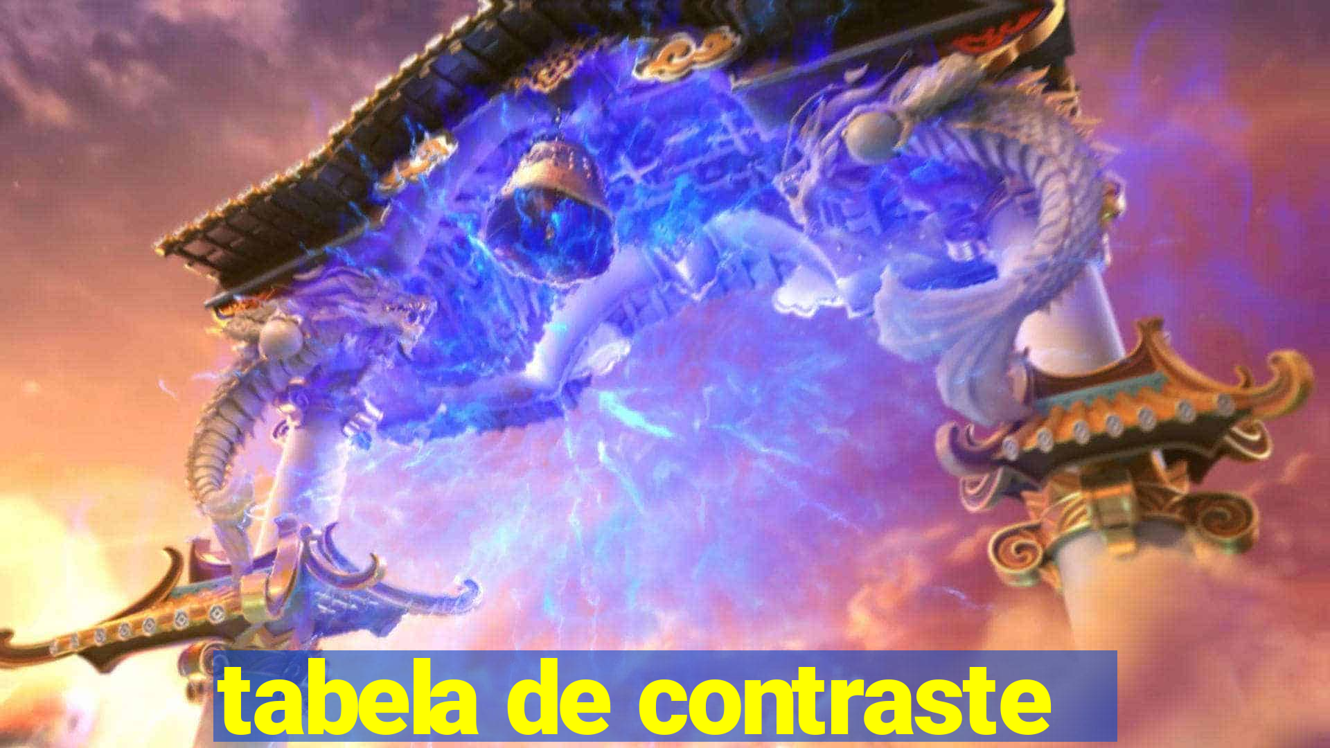 tabela de contraste